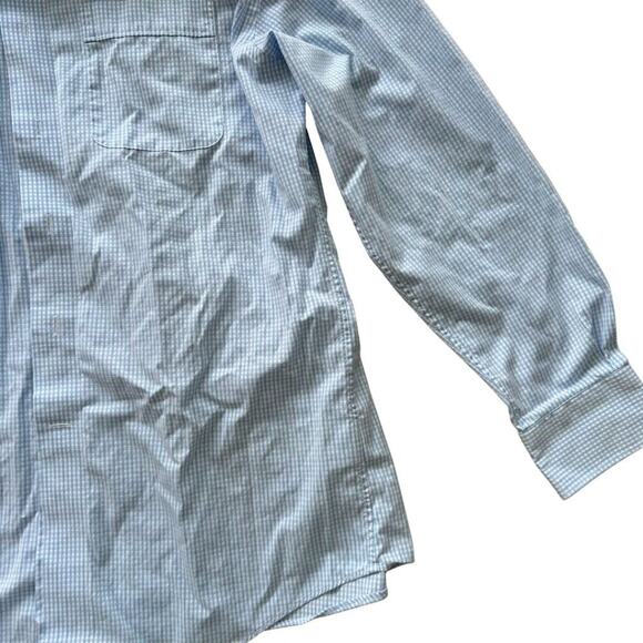 Tommy Bahamas Button Down Shirt Light Blue & White 15.1/2 - Picture 4 of 5